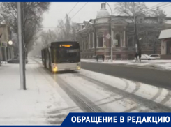 В Ростове водители двух автобусов самовольно ушли со своего маршрута