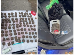 Крупную партию наркотиков обнаружили полицейские в Азовском районе