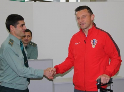 Сборная Хорватии по футболу прибыла в Ростов