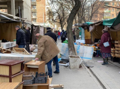 В Ростове на Сержантова ликвидировали стихийный рынок