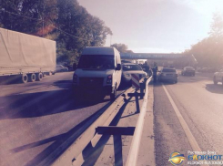 В Ростовской области на М-4 «Дон» столкнулись 5 авто: трое травмированы