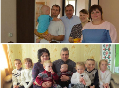 В двух семьях из Ростовской области родились 13-е дети