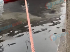 В Ростове в реке Дон заметили маслянистое пятно с резким запахом