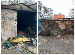 В Ростове мужчина сжег собутыльников в гараже 