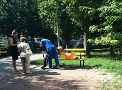 В центре Ростова на лавочке найден труп 