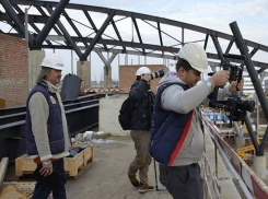 Журналисты телеканала Discovery посетили строящийся ростовский аэропорт «Платов»