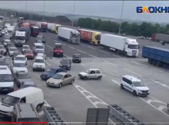 Из-за проблем с оплатой на обходе Аксая 15 июня возникла пробка