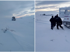 В Ростовской области спасли замерзающего в поле тракториста