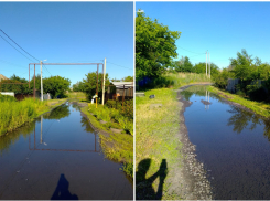 В Ростовской области устранили аварию, из-за которой затопило улицу
