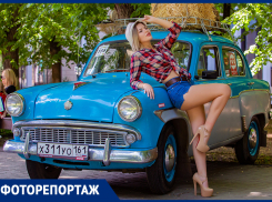 Выставка ретроавтомобилей прошла в Ростове-на-Дону