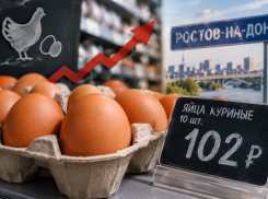 Яйца в Ростовской области подорожали до 102 рублей за десяток