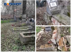 «Мы помним»: в Батайске вандалы разгромили могилы погибших в ВОВ летчиков