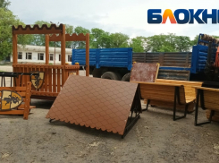 В парке Ростова начали демонтировать благоустройство, которое завершили 1 мая