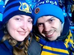 Эмоциональные селфи сделали болельщики «Ростова» на «обидном» матче с «Тереком»