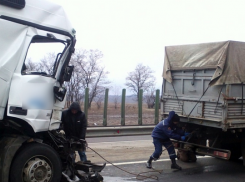 Два большегруза столкнулись на трассе М-4 «Дон» в Каменском районе