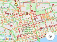 Дикий вторник: Ростов сковали 10-бальные автомобильные пробки 