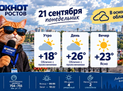 В Ростове потеплеет до +26, а к вечеру облака разойдутся