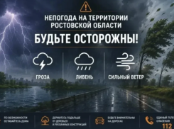 Штормовой ветер до 28 м/с и гроза с градом накроют Таганрогский залив в Ростовской области