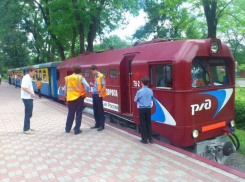 В Ростове начала работу детская железная дорога
