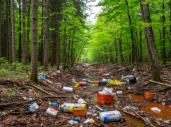 В лесу Ростовской области незаконно сбрасывали отходы 