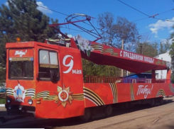 По Ростову в День Победы проедет праздничная трамвайная платформа