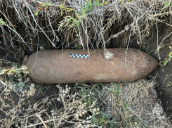 В Ростовской области МЧС уничтожили фугасную бомбу SD-50 времен ВОВ