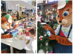 В Ростове прошел новогодний мастер-класс для детей