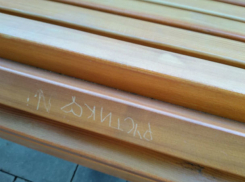 Вандалов, исписавших новые лавочки на Большой Садовой, мечтают проучить лопатами жители Ростова