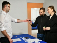 В экорайоне «Вересаево» жители еще одного дома получили ключи