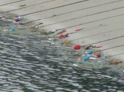 Жутким захламлением реки Темерник завершился романтичный фестиваль огненных фонарей в Ростове