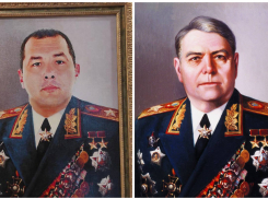 При обысках у сотрудника ГИБДД Таганрога обнаружили его портрет в образе маршала