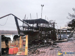 Что осталось от ростовскогого ресторана «Петровский причал»: фоторепортаж с пепелища