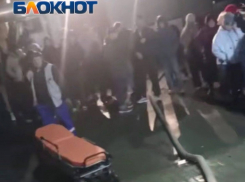 Один человек пострадал во время пожара на Миронова в Ростове 