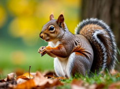 С рук лучше не кормить: зоолог рассказал об осенней активности белок