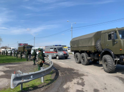 Появилось видео со спецоперации на рынках под Ростовом