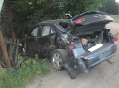 Водитель иномарки погиб после фатально-скоростного удара о сельский забор в Ростовской области