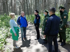 В Щепкинском лесу Ростова выявили нарушителей самоизоляции