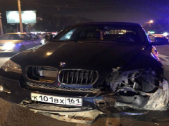 Молодой водитель BMW покалечил автоледи на Matiz на вечерних Стачках в Ростове