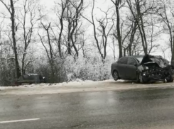 В лобовом ДТП в Ростовской области пострадали три человека