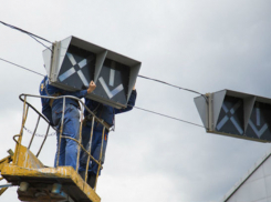 Реверсивное движение организовано в районе Ворошиловского моста в Ростове 