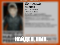Пропавшего 10-летнего мальчика в Ростове нашли живым