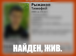 Пропавшего в Ростове 13-летнего мальчика нашли 3 июня