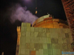 На Ростовской АЭС загорелась обшивка пластиковой изоляции