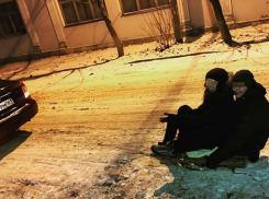 Улетные скоростные покатушки на «автосанях» по снежным дорогам Ростова попали на видео