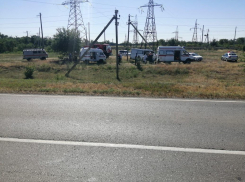 В Ростовской области водитель «Газели» уснул за рулем и врезался в столб