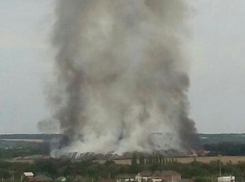 Декорации для фильма об Апокалипсисе устроил пожар на свалке в Аксае