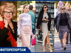 Тренд на кроп-жакеты, бахрому и бордовый цвет: стилист Жанна Крянга высоко оценила модниц Ростова