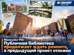 Минкульт РО: Публичная библиотека продолжает ждать ремонта, а предыдущий проект отложен