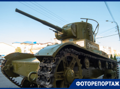 В Ростове показали восстановленный танк Т-26 