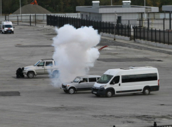 Сотрудники спецслужб оцепили «Ростов Арену» и заблокировали там террористов